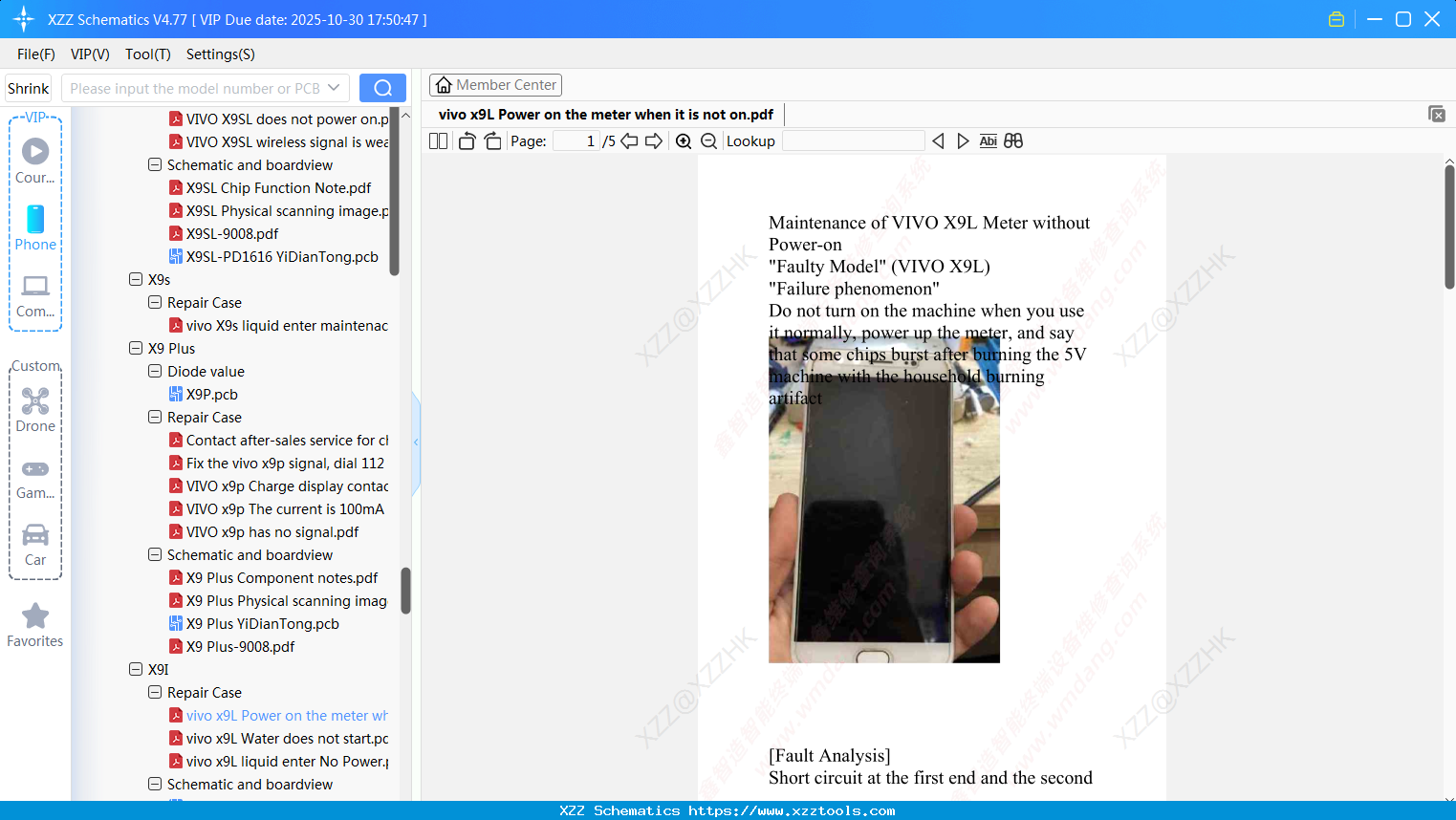 Vivo X9L Power On The Meter When It Is Not On